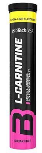 Obrázok z L-Karnitín Šumivé tablety 500mg 20tab - Citrón BioTech