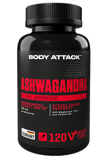 Obrázok z Ashwagandha 120 Kapsúl - Body Attack