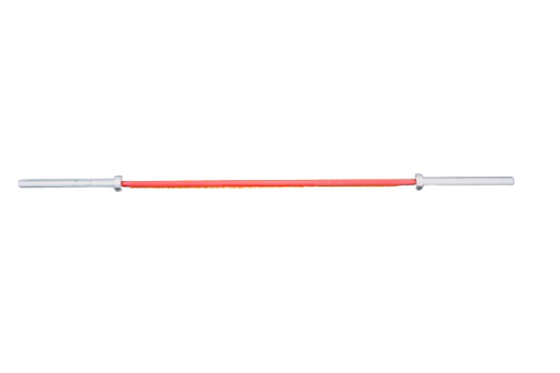 Obrázok z 220 cm tmavoružová olympijská tyč