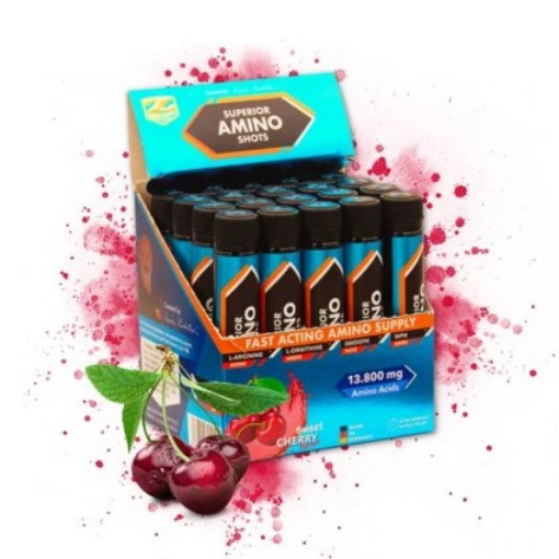 Obrázok z SUPERIOR AMINO SHOTS - 20X25ML KZ
