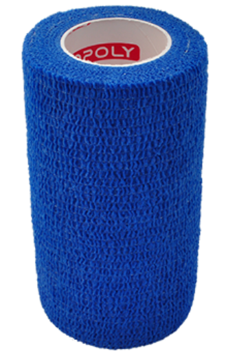 Obrázok z Samofixačný obväz Copoly 10 cm x 4,5 m - Svetlomodrý