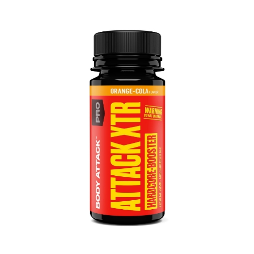Obrázok z ATTACK SHOTS XTR 20 x 60ml - Pomaranč/Cola