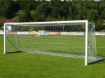 Obrázok z Prenosná hliníková futbalová bránka 6 × 2 m — Skladací rám vrátane siete — VI 5911