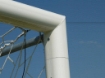 Obrázok z Pevná hliníková futbalová bránka 7,32 x 2,44 m – P5905