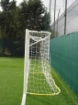 Obrázok z Poarta futsal otel 3x2 m, montata in manșoane, cu suporturi sudate si lant pentru plasa