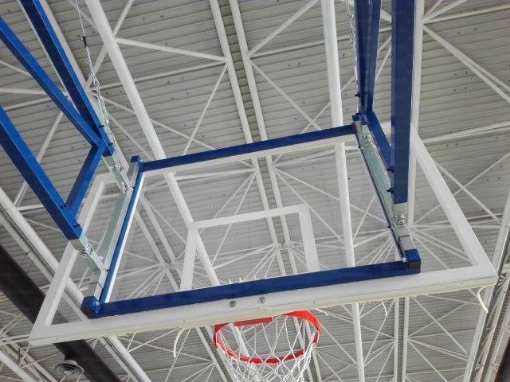 Obrázok z Panou Baschet plexiglas 180x105 cm cu cadru din otel 