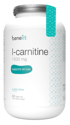 Obrázok z L-Carnitina 1500mg - 60 Tablete Benefit