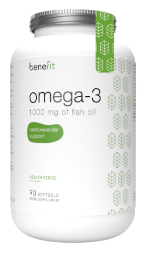Obrázok z Omega 3 Ulei de Peste 1000mg - 90 Caps Benefit