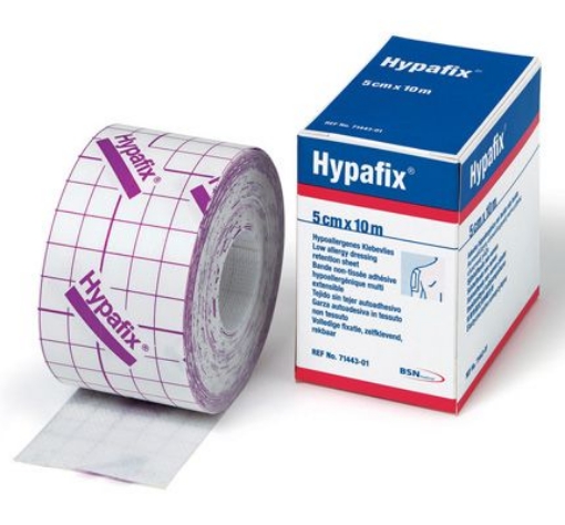Obrázok z HYPAFIX BSN 5cm x 10m - lepiaca fixačná páska na obväzy