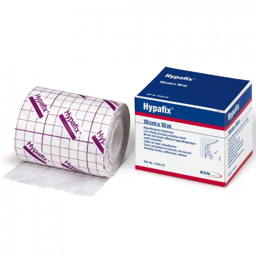 Obrázok z HYPAFIX BSN 10cm x 10m - lepiaca fixačná páska na obväzy