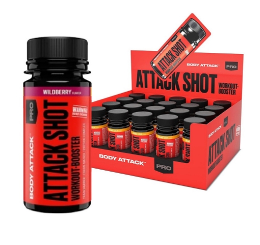 Obrázok z ATTACK SHOTS 20 x 60ml  - Divoké bobule