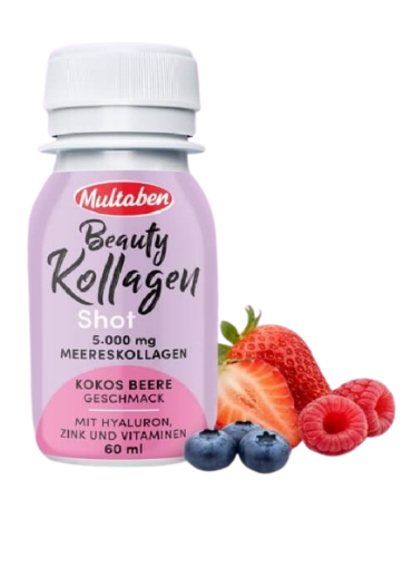 Obrázok z Beauty Colagen Shot 60ml Cocos si Fructe de padure- Multaben 
