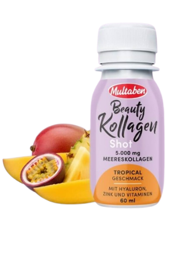 Obrázok z Beauty Colagen Shot 60ml Tropical - Multaben 