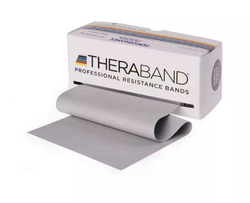 Obrázok z Elastická páska THERA-BAND® Super Heavy 4.6kg - Strieborná