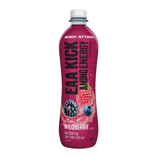 Obrázok z EAA Kick Amino Wild Berry - 500ml Body Attack