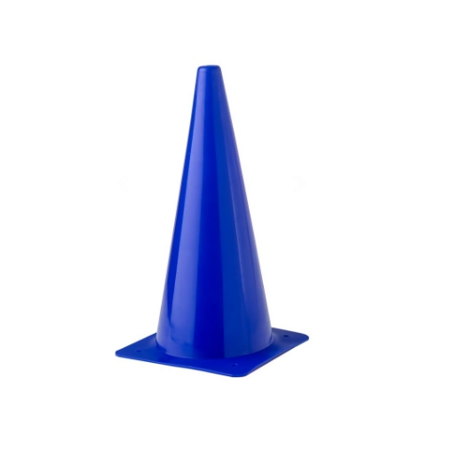 Obrázok z 38 cm tréningový kužeľ - Modrý 