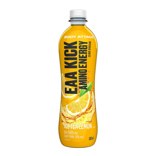 Obrázok z EAA Kick Amino Ice Tea Lemon - 500ml Body Attack