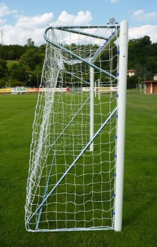 Obrázok z Prenosná hliníková futbalová bránka 5 × 2 m — Ø80 mm vrátane siete — VI 6022